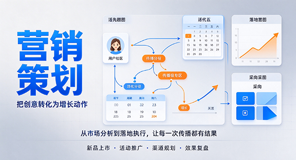 榆中县营销策划